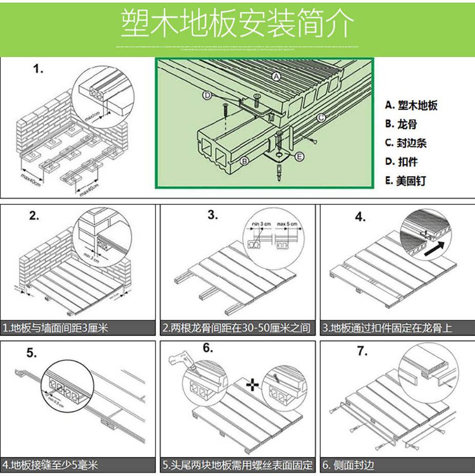 塑木實心地板